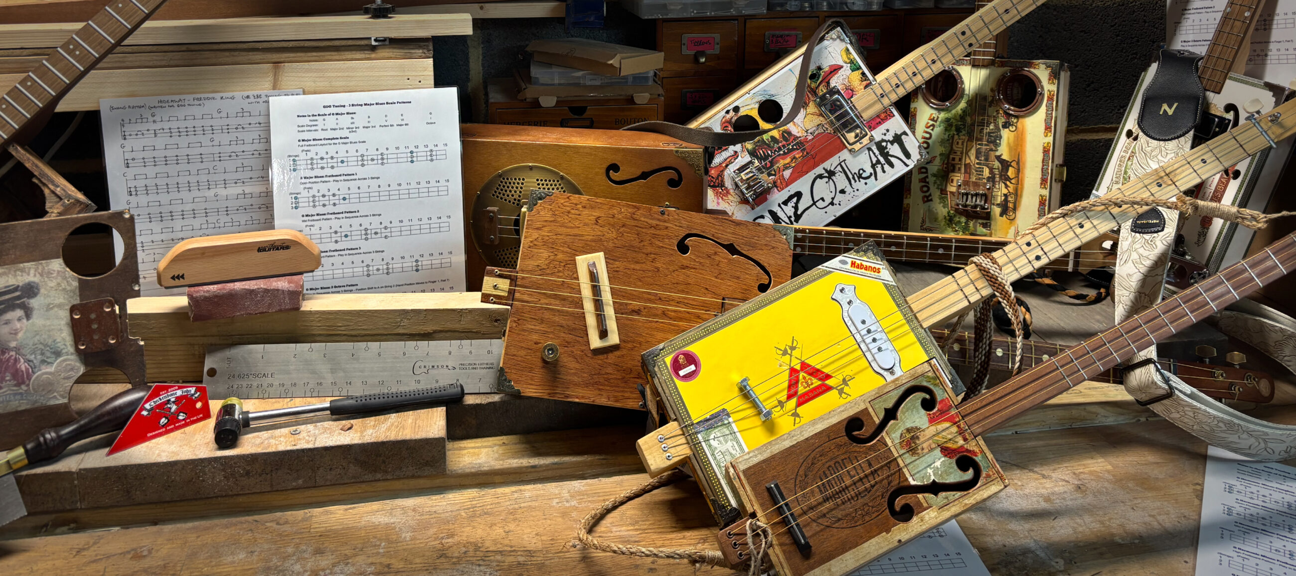 Cigar Box Guitars